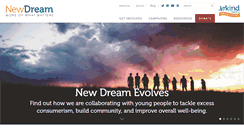 Desktop Screenshot of newdream.org